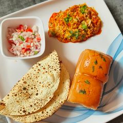 A picture of Paneer Cheese Ghotala.