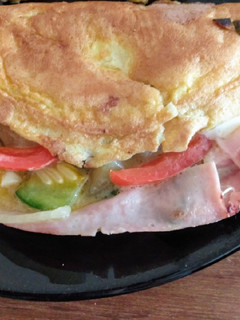 Una foto de Omelette de vegetales