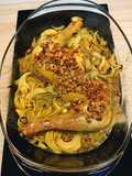 Poulet Rôti au Safran Noisettes et miel by Ottolenghi
