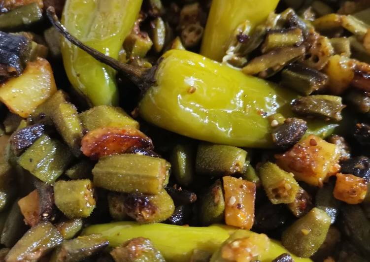 Step-by-Step Guide to Make Favorite Okra potatoes