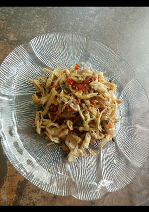 Foto resep Ayam Suwir Sambal Matah