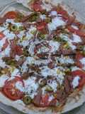 بيتزا الخبز 🍕