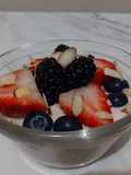 Carlota de yogurt (postre / opción sana)