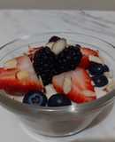 Carlota de yogurt (postre / opción sana)
