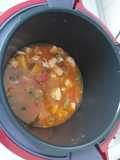 Poulet basquaise au cookeo