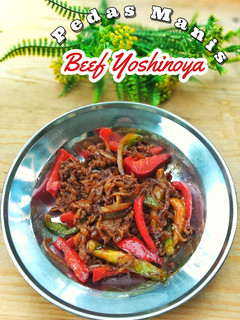 Foto resep Pedas Manis Beef Yoshinoya