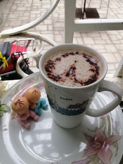 صورة لوصفة قهوة تركيه بنكهة الشوكولاته والبندق ☕🍫