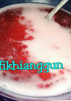 Foto resep Bubur mutiara merah putih