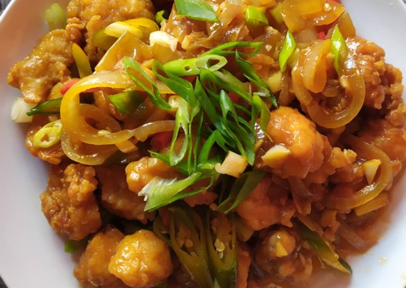 Ayam mentega pedas