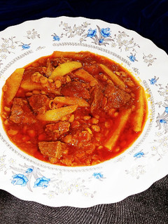 عکسی از دستور خورشت قیمه