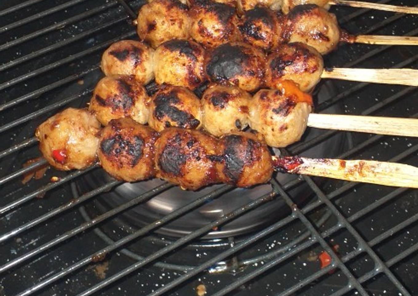 Bakso bakar sederhana