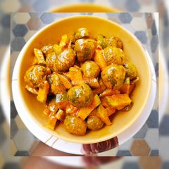 A picture of Gunda keri pickle recipe.