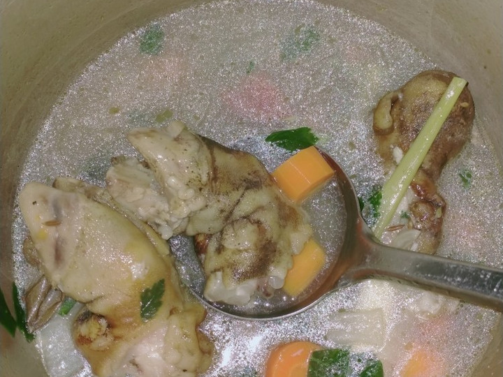 Resep Sop kaki kambing kuah bening dan segar Anti Gagal