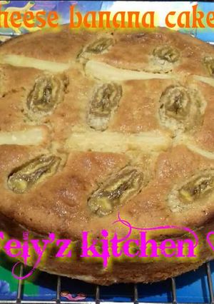 Foto resep Bolu pisang keju / Banana cheese cake