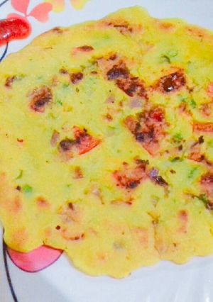 A picture of Veg Omlette.