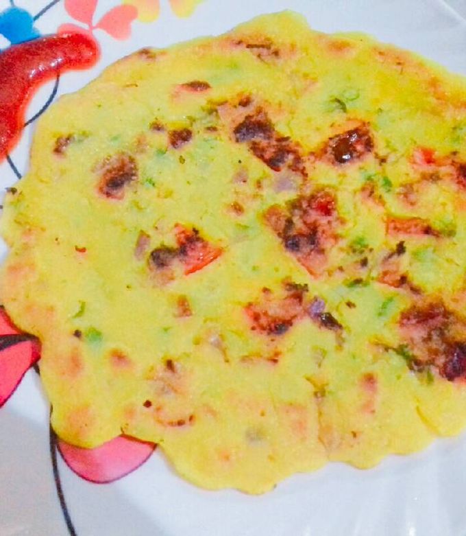 A picture of Veg Omlette.