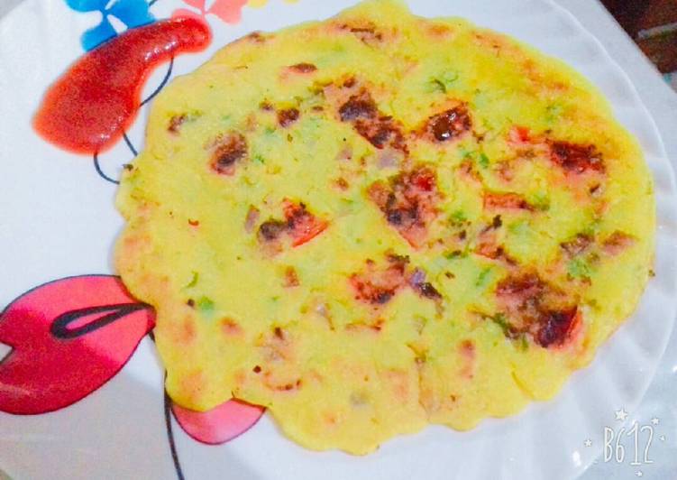 Recipe of Tasty Veg Omlette | Satisfying Recipe | So Yummy !
