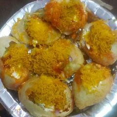 A picture of Golgappe chat.