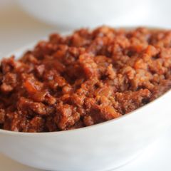 A picture of Meat pie filling.