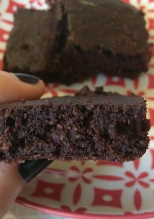 Φωτογραφία της συνταγής Υγιεινό Brownies με σως μήλου