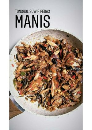 Foto resep Tongkol suwir pedas manis