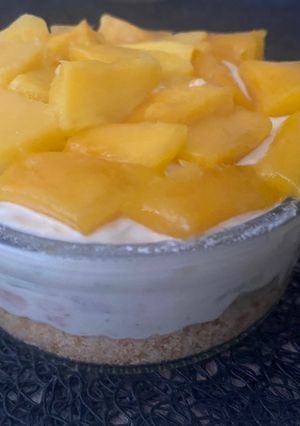 Une photo de Cheesecake saumon avocat concombre