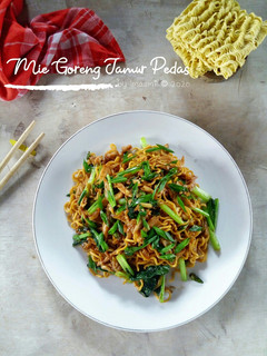 Foto resep Mie Goreng Jamur Pedas