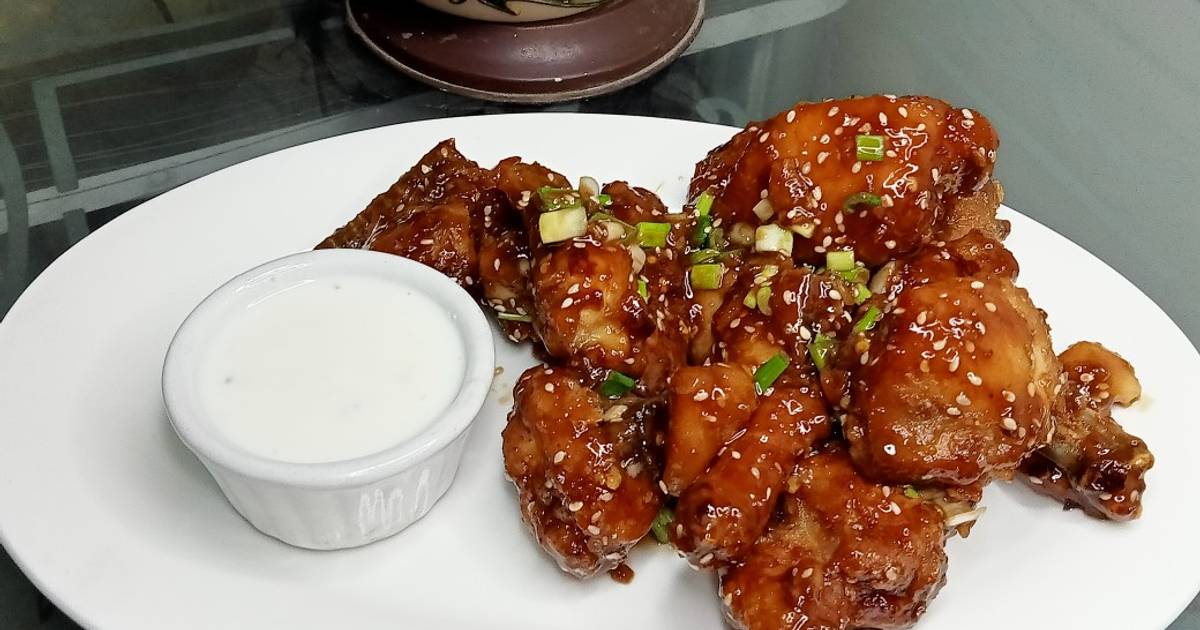 Korean fried chicken wings Recipe by Chef Bryce - Cookpad