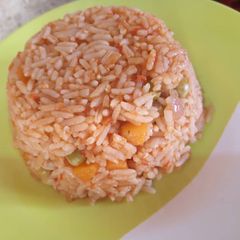 A picture of Party jallof rice.
