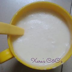 Semovita Pap (kunun Semo) A picture of Semovita Pap (kunun Semo).