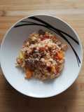 #510 Riso, farro, grano del senatore Cappelli (3 cereali) 🍚con verdure🥕🍅🍲