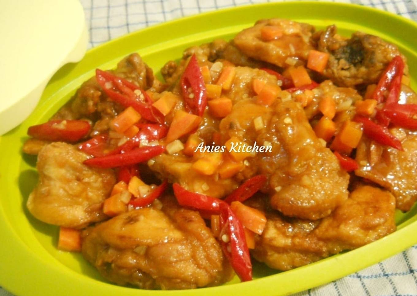 Ayam Goreng Tepung Siram Saus