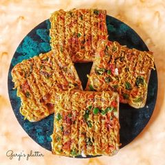 A picture of Grilled Maggi Egg Toast.