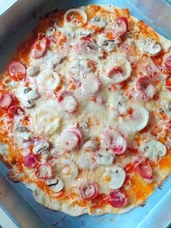 Foto resep Pizza thin Crust