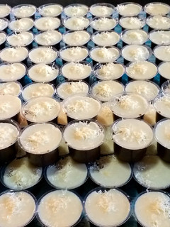 Foto resep Puding Coklat Vla Keju