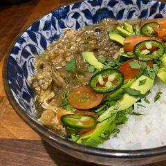 A picture of Pollo Farolito (Lantern Chicken).
