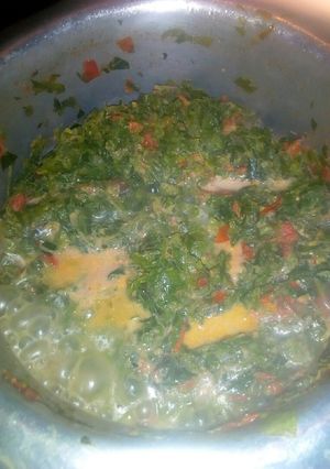 A picture of Cowpeas leaves (kunde).