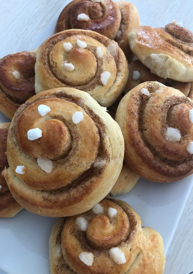 Una foto de Cinnamon rolls (canela)