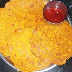 A picture of Quinoa flour pancake.