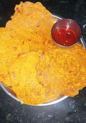 A picture of Quinoa flour pancake.