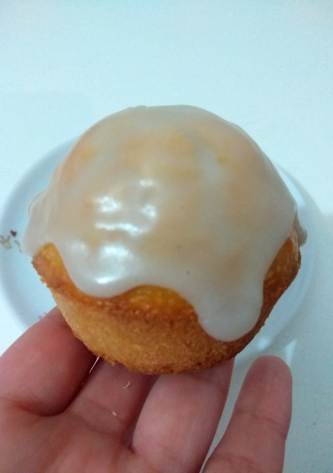 Una foto de Muffins de pomelo rosado y coco