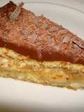 Apple Genoise with Chocolate Glaze, Jon Style