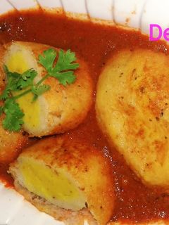 वेज एग करी (veg egg curry recipe in Hindi) रेसिपी मुख्य फोटो