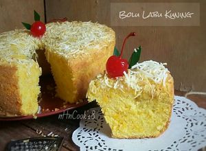Foto resep Bolu labu kuning(waluh) 3 telur