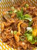 Elise's fav: Kimchi Fried Rice krenyes asem pedas