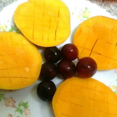 A picture of Fruit platter #christmas revival.