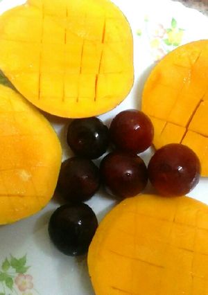 A picture of Fruit platter #christmas revival.