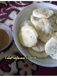 Foto resep Cireng isi bumbu kacang