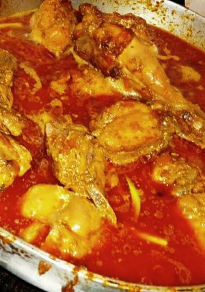 A picture of Special Chicken curry.