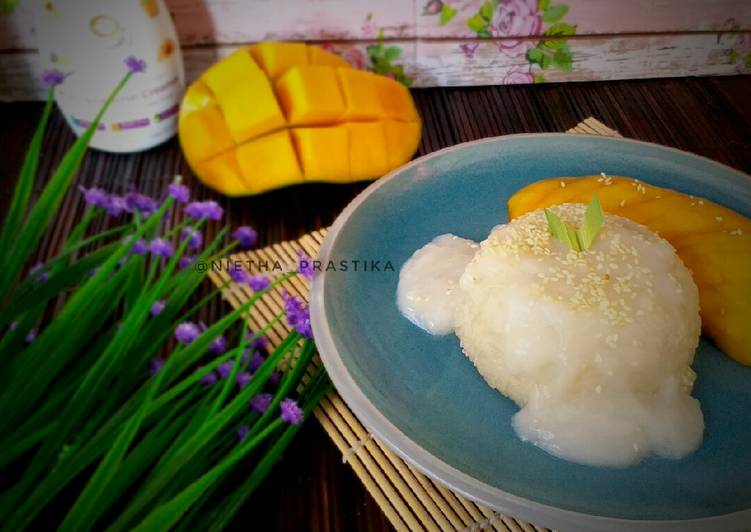 Cara Gampang Menyiapkan Mango Sticky Rice Anti Gagal